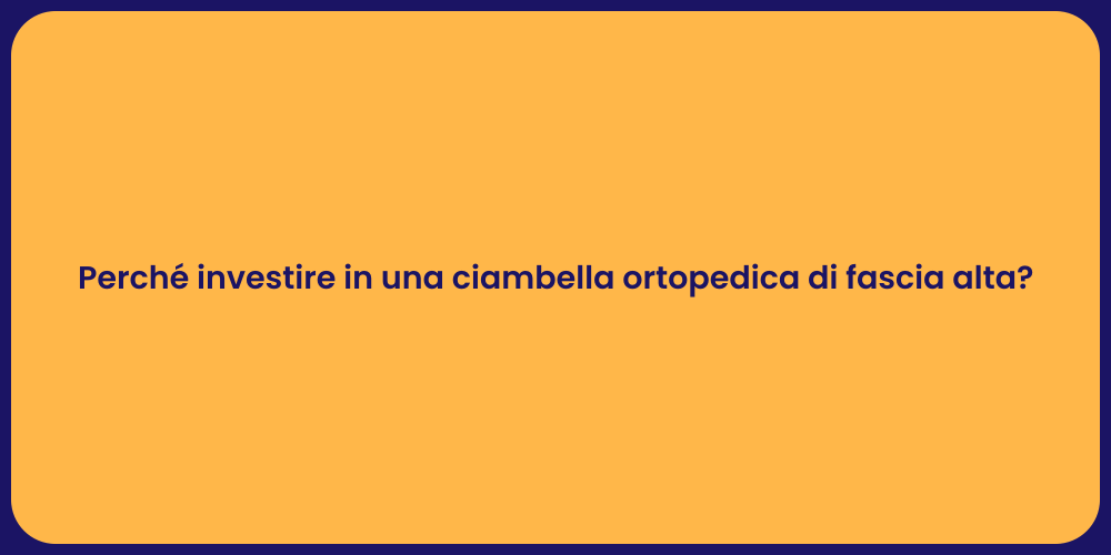 Perché investire in una ciambella ortopedica di fascia alta?