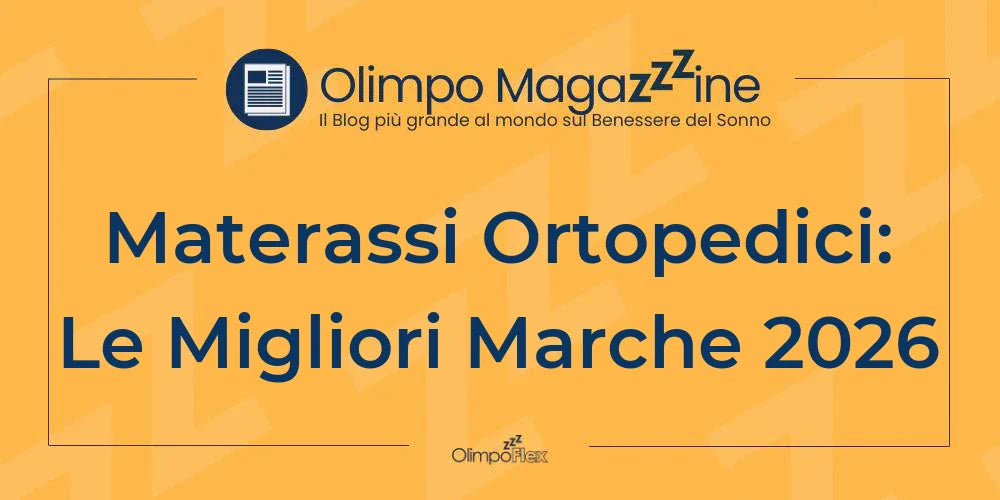Materassi Ortopedici: Le Migliori Marche 2026