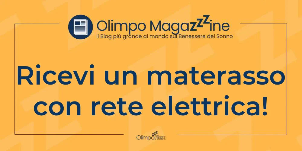 Ricevi un materasso con rete elettrica!