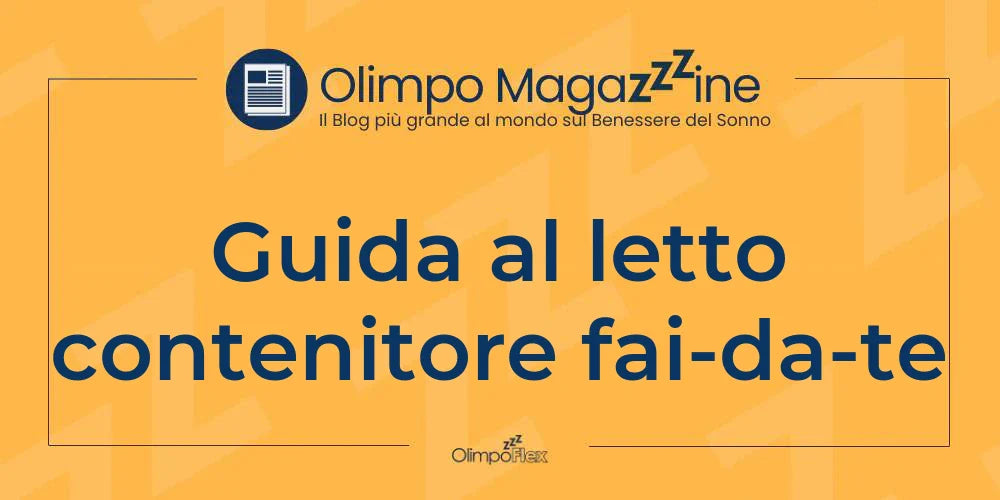 Guida al letto contenitore fai-da-te