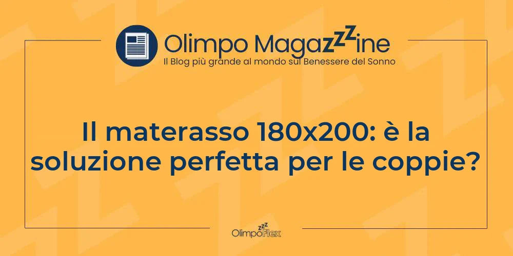 Il materasso 180x200: è la soluzione perfetta per le coppie?