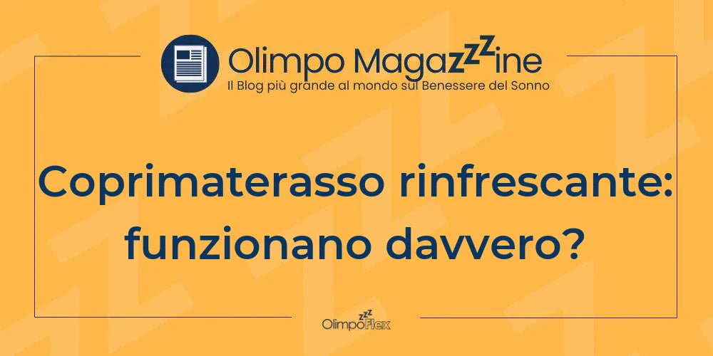 Coprimaterasso rinfrescante: funzionano davvero?