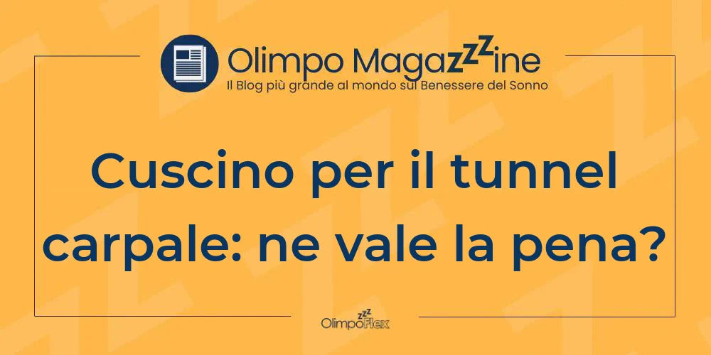 Cuscino per il tunnel carpale: ne vale la pena?