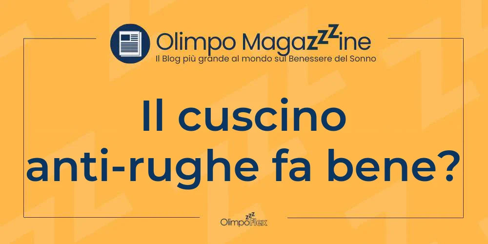Il cuscino anti-rughe fa bene?