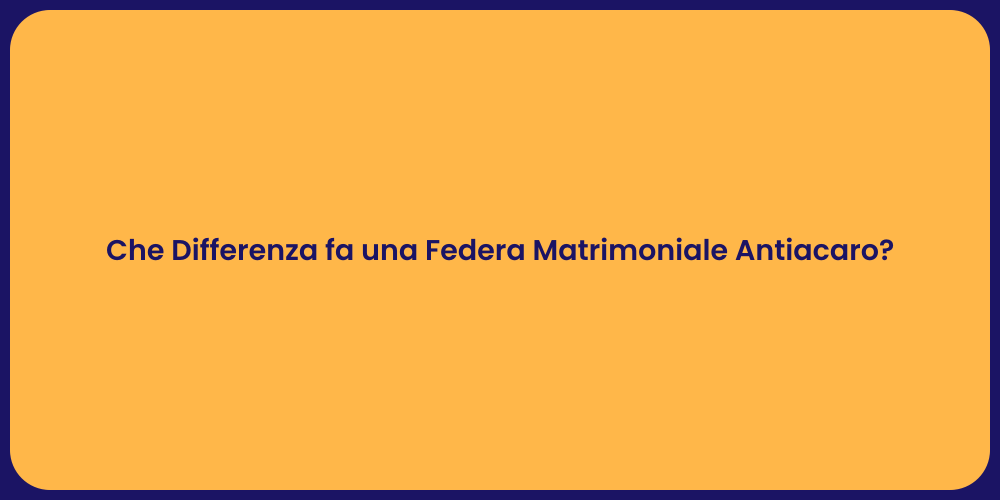 Che Differenza fa una Federa Matrimoniale Antiacaro?