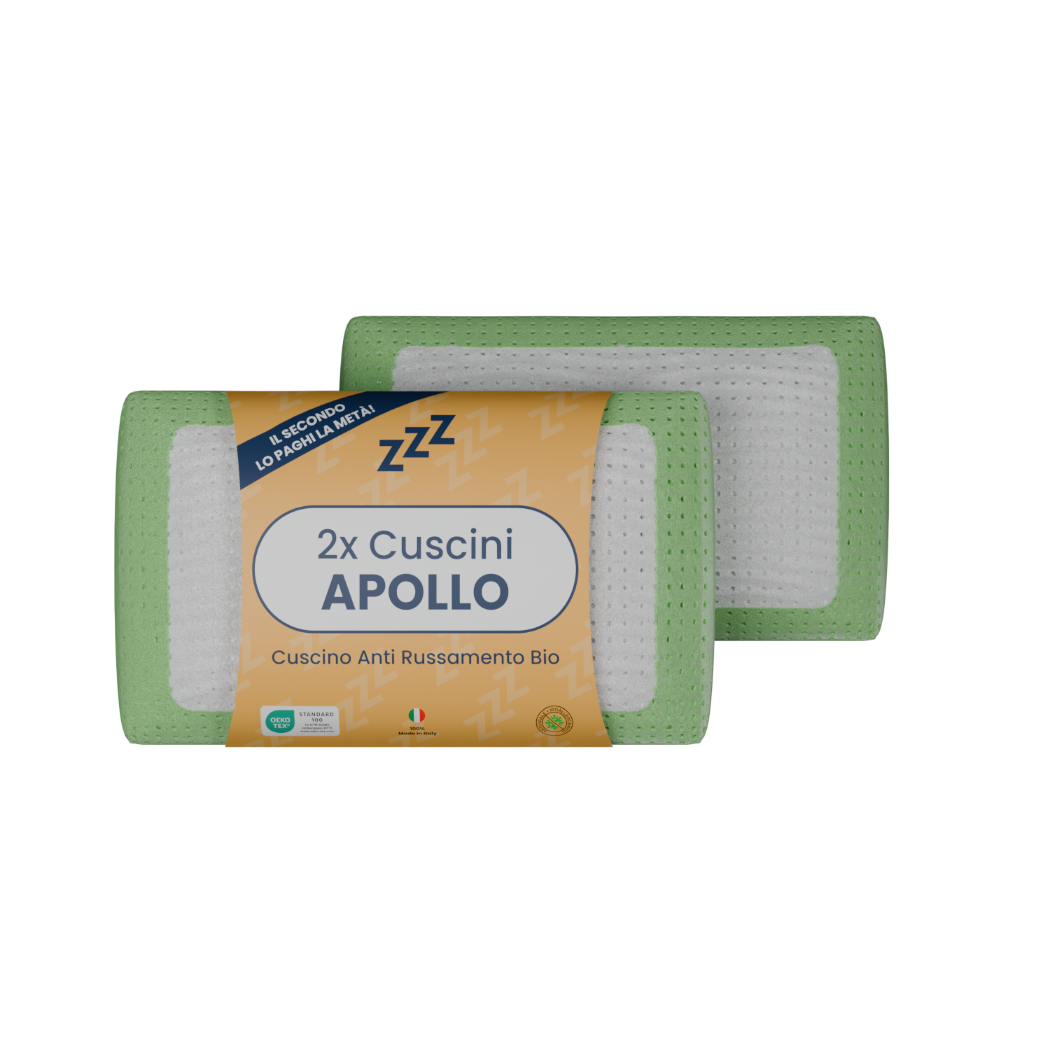 Coppia | Cuscino Anti Russamento bio Apollo