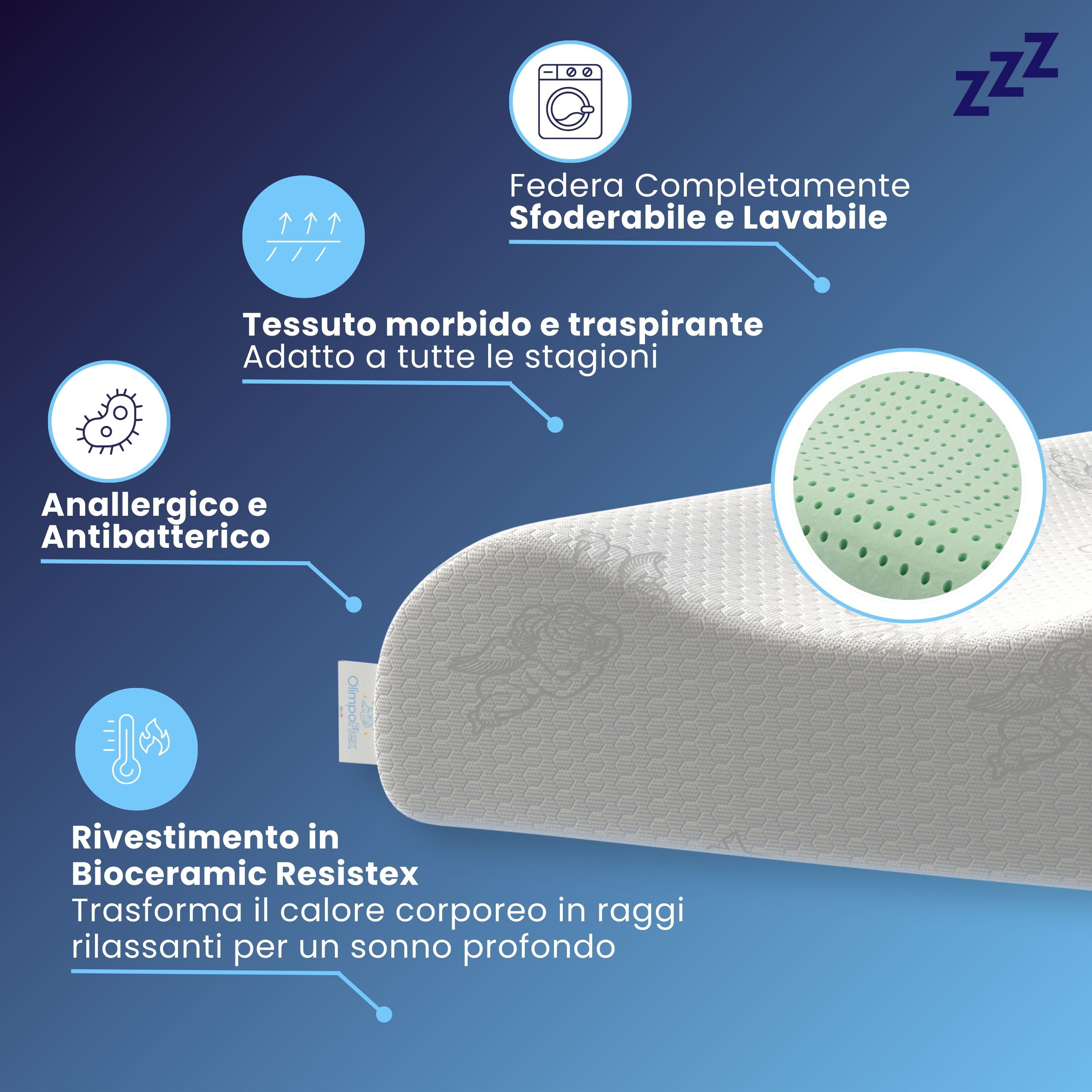 Cuscino - Cervical Aloe - Super Relax - Artemide