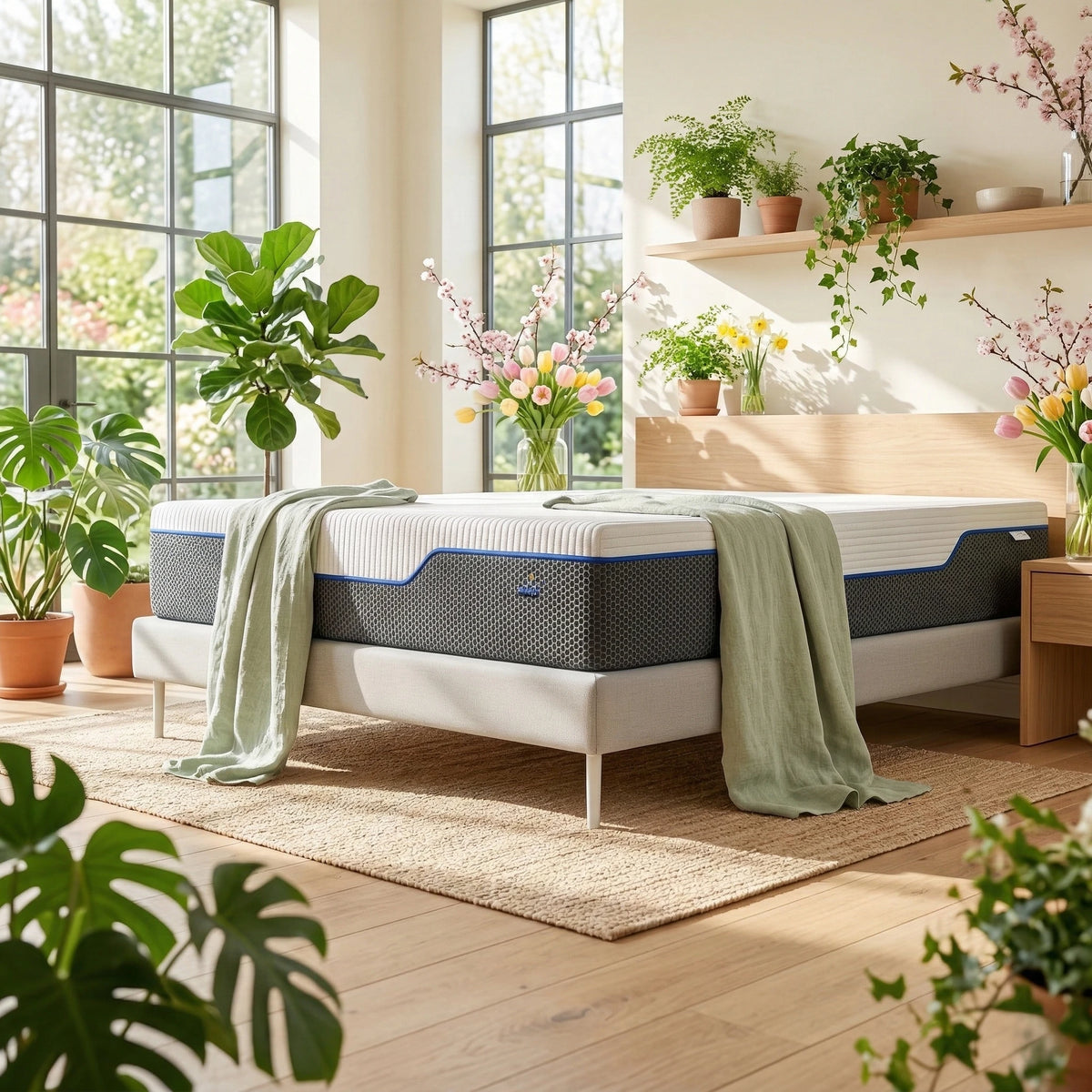 Materasso Memory Foam Hybrid Molle Insacchettate Pascià