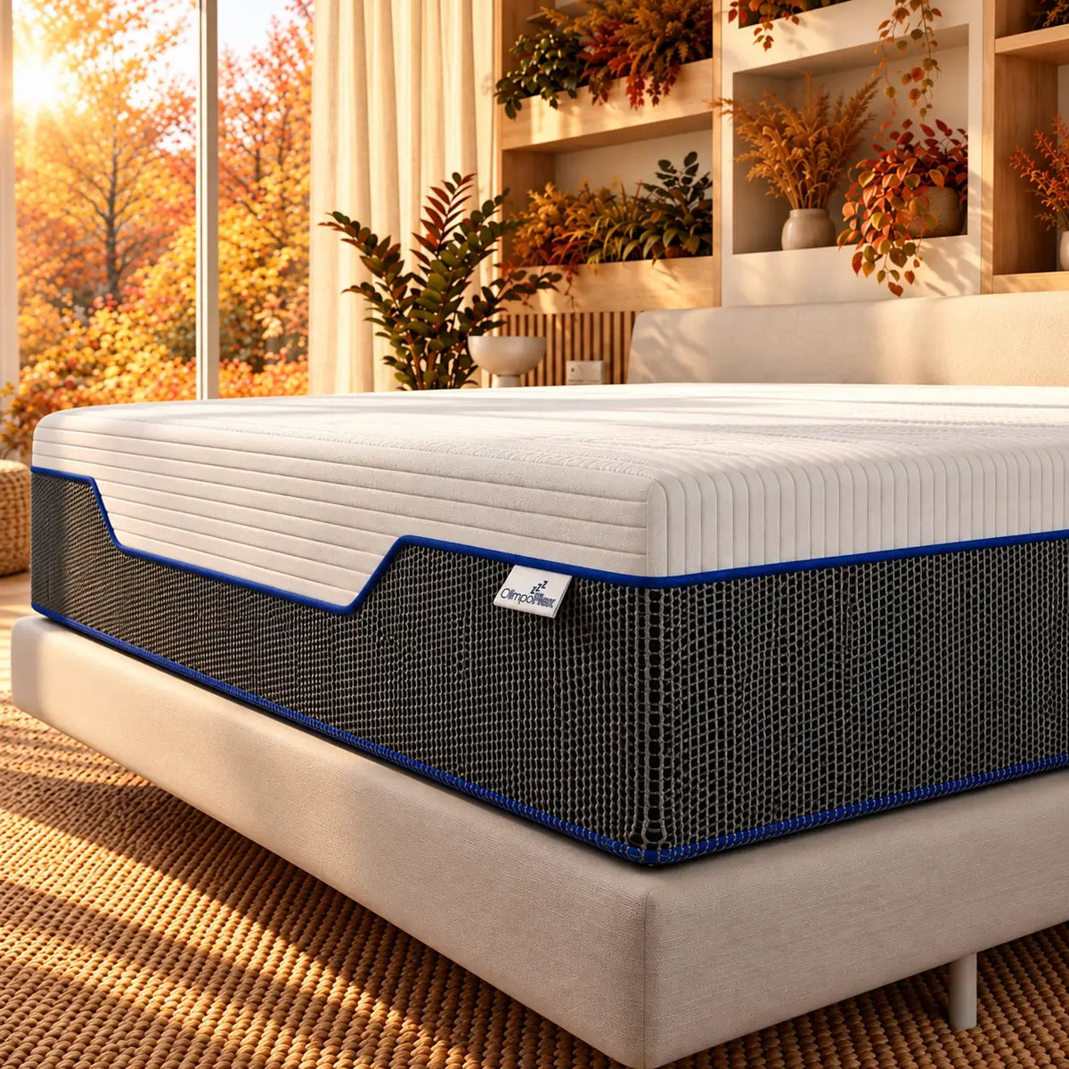 Materasso Memory Foam Hybrid Molle Insacchettate Pascià