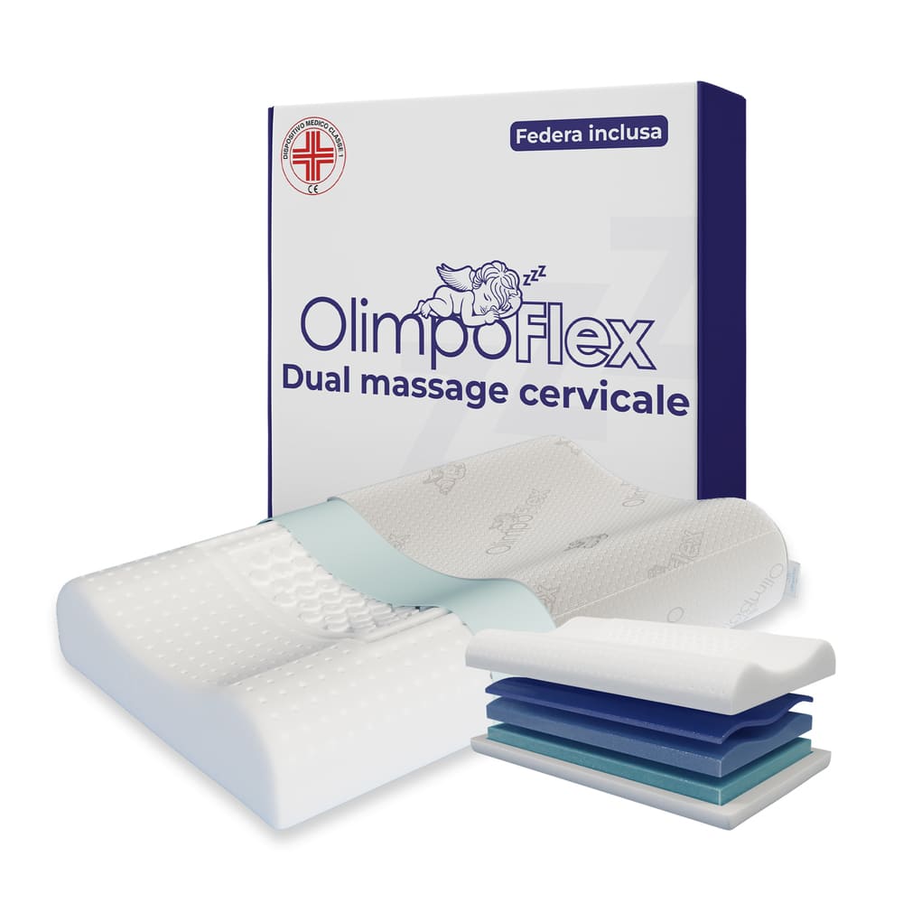 Cuscino - Massaggiante - Cervicale - Stop al Dolore - Era - OlimpoFlex
