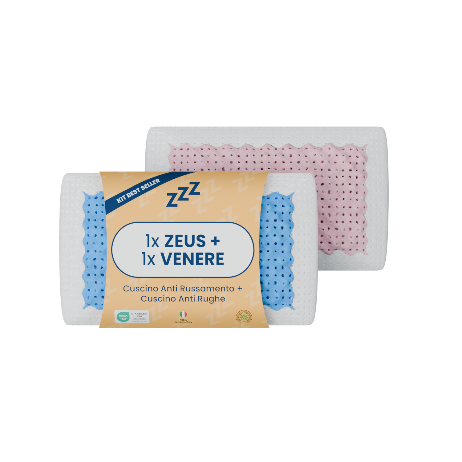 Coppia | Cuscini AntiRughe - AntiRussamento - Venere & Zeus